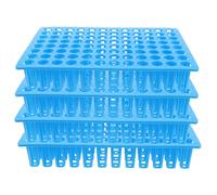 Toddmomy 4pcs Test Tube Rack for Slots Plastic Vial Holder Educational Science Lab Reusable Easy to Clean Organizer for Experiments and Learning Activities