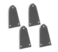 Toddmomy 4Pcs Truss Rod Cover for Electric Guitar Bass Accessories Lightweight Ergonomic Design Fit for All Guitar Easy to Use Store Replacement