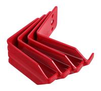 Toddmomy 4Pcs Universal 40Lb Fire Extinguisher Holder Wall Mount Brackets Hooks for Home and Office Fire Safety Wall Hanging