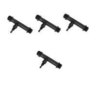 Toddmomy 4pcs Venturi Fertilizer Injector Irrigation Equipment for Garden Agriculture Chemical Resistant Watering Device with Compact Differential Pressure Design for Efficient Plant Fluid
