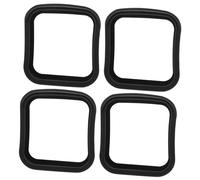 Toddmomy 4pcs Weatherproof Silicone Camera Rain Covers for Blink Outdoor Security Cameras Protective Case with Simple Installation Full Housing Protection From Moisture and Black