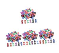 Toddmomy 4sets Bird Foot Ring Numbered Leg Ring for Pigeon Management Lightweight 50pcs*4