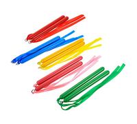 Toddmomy 5 pairs Rhythm Sticks for Classroom Percussion Instrument Early Education Musical Playthings with Smooth Polished Surface for Group Rhythm Activities