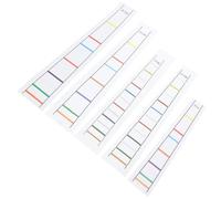 Toddmomy 5 Sheets Cello Finger Guide Stickers Pvc Paper Easy to Remove Helps Practicing Hand Shape Suitable for Cello Sizes 1/8 1/4 1/2 3/4 4/4 and Recording Teachers Accessory