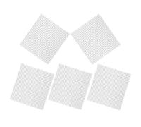 Toddmomy 5 Sheets Self Stick Mirror Squares Peel and Stick Mirror Tiles 5mm Acrylic Silver 5 Sheets for Ornaments and Vases, Wedding Decor and Art Projects