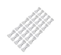 Toddmomy 50pcs Aluminum Alloy Replaceable Buckle Clips for Fastener Wraps Easy Metal Buckles Providing Firm Support and Compression for Sprains and Strains Wound Fixation Accessories