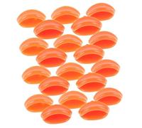 Toddmomy 50pcs Beak Supplies Craft Mouths Making Kit Tiny Mini Ducks Animal Mouth Cute Duck Mallard Duck Funny Stuff Soft Clay Orange