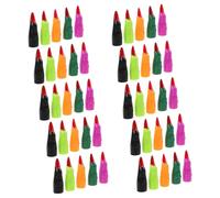 Toddmomy 50pcs Halloween Witch Nail Covers Multi-color Spooky Nails for Party Cosplay Costume Accessory Easy to Apply and Remove Safe Fake Fingernails