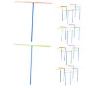 Toddmomy 50pcs Hand Whirl Dragonfly for Fun Plastic Flying Helicopter Whirl Engaging Air for Boys and Birthday Random Color