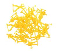 Toddmomy 50pcs Miniature Worker Figurines for Construction Play Pretend Role Models for Party Supplies and Home Office Decoration Table Display