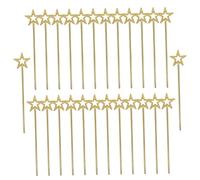Toddmomy 50Pcs Star Wands for Cosplay Stage Performance Birthday Parties Halloween Dress Up Lightweight Fairy Props for Fun and Imaginative Play