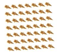 Toddmomy 50pcs Steel Track Spikes for Athletics Slip Pyramid Spikes for Short Distance Running Jumping and Multi Event Use for Enhanced Performance