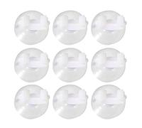 Toddmomy 50pcs Transparent Fish Tank Suction Cup Clip Strong Hold Aquarium Fixed Bracket for Tubing and Accessories Sucker Easy Installation Direction Durable