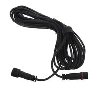 Toddmomy 5m Solar Lamp Extension Cord for Outdoor Landscape Lighting, Waterproof Dual-core Pvc Cable with Copper Conductors, Compatible with Solar Panels and Spotlights