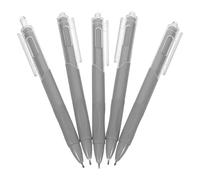 Toddmomy 5pcs Ballpoint Pens with Unique Design for Students, Portable Plastic Body, Smooth Writing Function, for Office and Home Use, Multi-function School Supplies