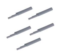 Toddmomy 5Pcs Cabinet Door Buffer Damper Soft Closing Hinges for Cabinets Drawer Door Damper Silent Smooth Closing Touch-Activated Abs Buffers for Home Office Workshop