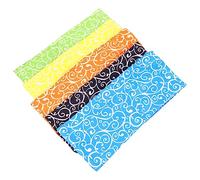 Toddmomy 5pcs Colorful Elastic Sports Headbands Non Slip Yoga Sweatbands for Women Creative and Attractive Design for Daily Wear and Fitness Activities