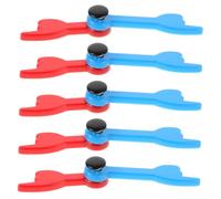Toddmomy 5pcs DIY Plastic Clock Hands Replacement for S Educational Table Games Elegant Red and Blue Pointers for Learning and Skill Development in Home and School