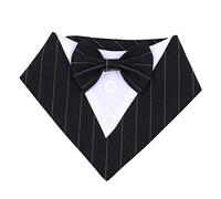 Toddmomy 5pcs Elegant Bandana for Dogs Plaid Pattern Collar for Dogs Perfect Wedding Birthday Boy Bandana Pet Accessories