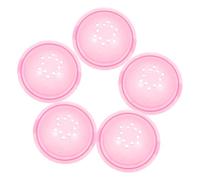 Toddmomy 5pcs Hamster Tube End External Stopper Plastic DIY Maze Accessories Pink outside The Cage