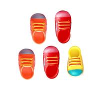 Toddmomy 5pcs Interactive Puppy Chewing Toys Random Color Soft Squeaky for Cats Fun Plaything to Deter Bad Biting Behavior and Indoor Pets