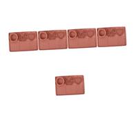 Toddmomy 5pcs Licking Mat for Dogs Cats Non- Slow Feeder Cup Reduces Eating Speed Capacity for Treats Easy to Clean Pet Pad