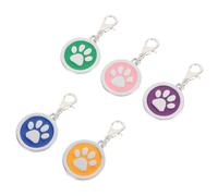 Toddmomy 5pcs Pet Identity Tag Dog Id Tags Creative Collars Pendants for Dogs and Cats Stylish and Accessories