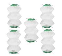 Toddmomy 5pcs Polyester Lantern Replacement Mantles Mesh Covers with Design for Outdoor Camping Gas Lamps and Hiking Lighting Accessories