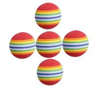 Toddmomy 5pcs Rainbow Cat Interactive Kitten Toy for Indoor Fun for Chasing and Exercise Lightweight and Portable Keeps Cats Mentally and Physically Engaged