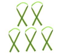 Toddmomy 5pcs Reflective Bike Helmet Streamer Braided Decoration Ribbons for Men Women Bright Safety Tape for Cycling Helmets Unisex Accessory Enhances Night Visibility and Style