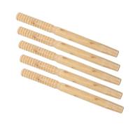 Toddmomy 5pcs Replacement Wooden Handles for Garden Hoes and Sickles Fit Tool Handles for Gardening Weeding and Yardwork Maintenance