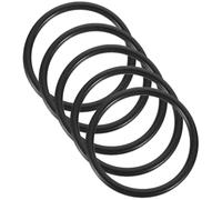 Toddmomy 5pcs Singing Bowl Rubber Rings for Tibetan and Buddhist Bowls Non-slip Sound Mat Pads Sturdy Rubber Ring for Meditation and Yoga Sound