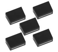 Toddmomy 5pcs Slide Button Cap Replacement Slider Caps Rubber Smooth Operation Sleek Simple Black Console Mixer for Dj Equipment