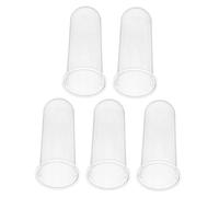 Toddmomy 5pcs Transparent Glass Test Tube Vase Set for Plant Propagation Hydroponic Planter Tubes with Clear Design for Indoor Gardens Spaces and Display