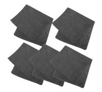 Toddmomy 5pcs Washable Microfiber Guinea Pig Blankets Cage Liners Reusable Absorbent Pet Pee Pads Small Animal Bedding Sleep Mats for Hamsters and Guinea Pigs Gray