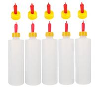 Toddmomy 5sets Lamb Bottle Kit Sheep Nursing Bottles Goat Milk Pacifiers for Months Robust Non-slip Design Safe for Animals