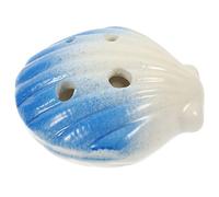 Toddmomy 6-hole c Key Shell-shaped Ceramic Ocarina for Boys and Girls and Beginners, Portable Blue Music Instrument, Children’s Wind Instrument for Learning and Practice