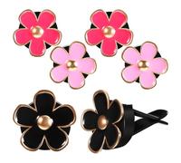 Toddmomy 6 Pcs Flower Car Freshener Vent Clips with Alloy Material and Elegant Daisy Shape Easy to Use Air Fresheners for Car Interior Decor