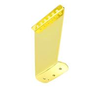 Toddmomy 6 Strings Guitar Replacement Tailpiece for String Jazz Guitar Durable Construction Easy Installation Practical Bridge Tailpiece