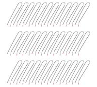 Toddmomy 60pcs Metal Hair Curler Replacement Clips for Hot Rollers with Strong Grip and Support for Curl Types, for Home and Salon Hairstyling