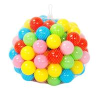 Toddmomy 60Pcs Round Pits Balls for Ocean Globe Design Play Balls Lightweight Plastic Party for Boys