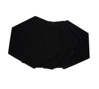 Toddmomy 6pcs Acoustic Panels Polyester Fiber Sound Absorbing Board Self Adhesive for Recording Studio Wall Ktv Supplies