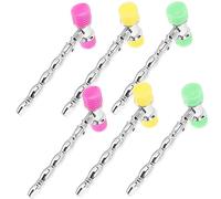 Toddmomy 6pcs Boys and Girls Party Hammer Toy Non-squeaky Party Toy for Birthday Favor Interactive Play