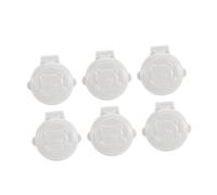 Toddmomy 6pcs Car Washing Machine Boy Girl Safety Lock One Click Start Protection Covers for Washing Machine Button Prevent Accidental Operation in Laundry