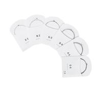 Toddmomy 6pcs Coated Guitar Strings for Electric Guitar Core Enhanced Tone for Rock Jazz and Blues Performances
