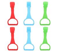 Toddmomy 6pcs Crib Hand Pull Ring, Baby Standing Rings for Training, Infant Walking Practice Handles, Safe Toddler Walking Helper for Nursery Playpen Cot