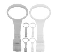 Toddmomy 6PCS Crib Pull Rings: Kids Walking Exercises Assistant Stand up Rings - Baby Cot Hanging Tool for Infant Baby Toddler Exercises Training