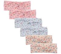 Toddmomy 6pcs Cute Elastic Headband with Knotted Design, Non-slip Cloth Hair Band Featuring Adorable Print Patterns, Easy to Match for Outdoor and Active Moments, Trendy Korean Inspired