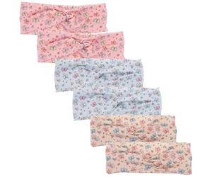 Toddmomy 6pcs Cute Elastic Headband with Knotted Design, Non-slip Cloth Hair Band Featuring Adorable Print Patterns, Easy to Match for Outdoor and Active Moments, Trendy Korean Inspired