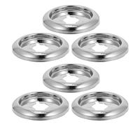 Toddmomy 6pcs Gas Burner Control Knobs Base Replacement Stove Oven Knobs for Bbq Camping Outdoor Home Cooking Parts